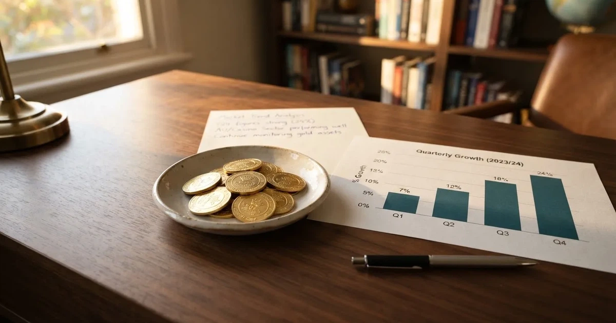 A calculator sitting next to a printed percentage chart on a desk.
